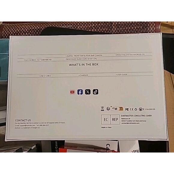 Smart Life Within Reach, MB1001, 10.1 Inch Android Tablet - Picture 2 of 2